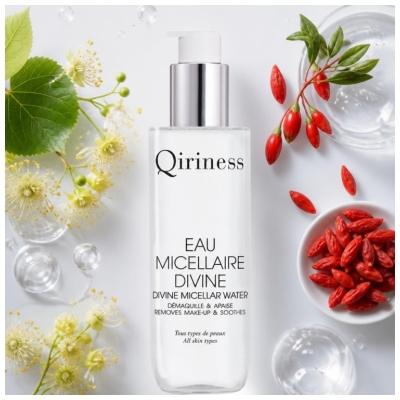 Qiriness Eau Micellaire Divine Démaquillante 200 ml