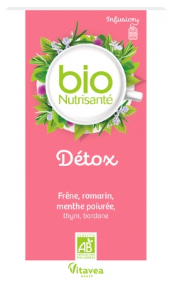 Vitavea Infusion Détox Bio 20 sachets