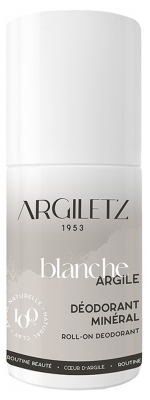 Argiletz Argile Blanche Déodorant Roll-on 50 ml