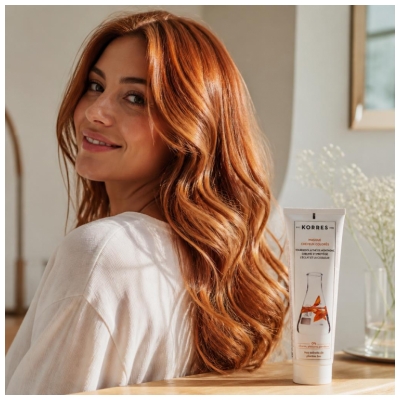 Korres Masque Réparateur Cheveux Colorés 125 ml