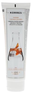 Korres Masque Réparateur Cheveux Colorés 125 ml