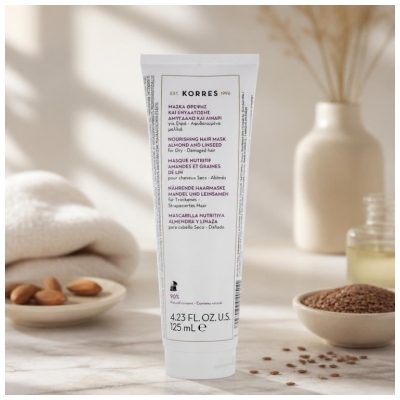Korres Masque Nourrissant Cheveux Secs & Abîmés 250 ml