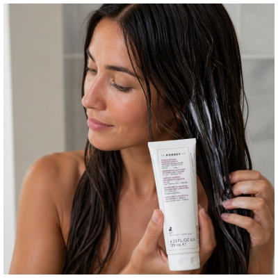 Korres Masque Nourrissant Cheveux Secs & Abîmés 250 ml
