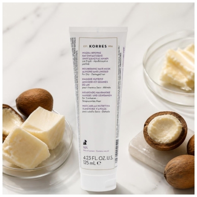 Korres Masque Nourrissant Cheveux Secs & Abîmés 250 ml