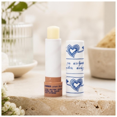 Korres Stick Lèvres Soin Intense Beurre de Cacao - Incolore 4,5 g