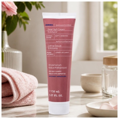 Korres Rose Sauvage Crème Douce Exfoliante 150 ml