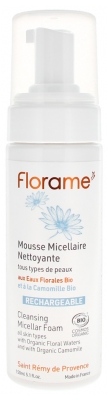 Florame Mousse Micellaire Nettoyante Bio 150 ml
