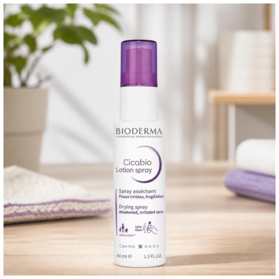 Bioderma Cicabio Spray Asséchant et Cicatrisant Peaux Fragilisées 40 ml