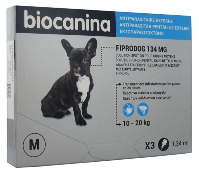 Biocanina Fiprodog Chien Moyen 134 mg 3Pp