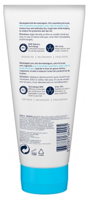 Cerave sa Anti-Rugosités Crème Anti-Rugosités Pour Les Peaux Trèsèches Rugueuses 177 ml