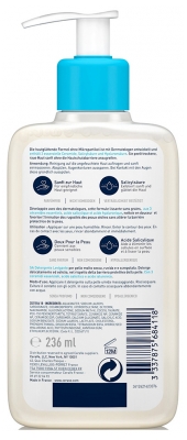 Cerave sa Anti-Rugosités Gel Nettoyant Pour Les Peaux Sèches et Rugueuses 236 ml