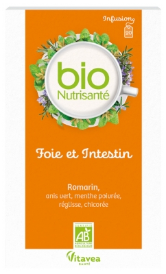 Vitavea Infusion Foie et Intestin Bio 20 Sachets