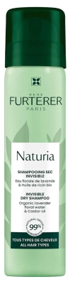 René Furterer Naturia Shampooing Sec Invisible - Shampoing Sec Naturel - 75 ml