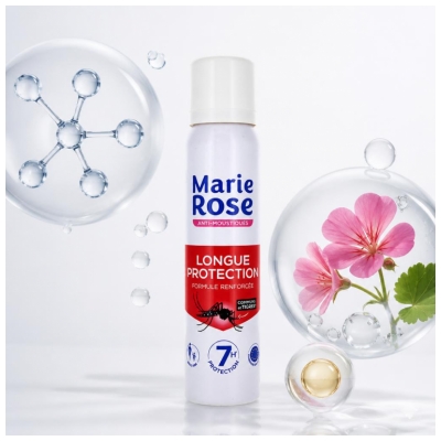 Marie Rose Anti-Moustiques Formule Renforcée Longue Protection 100 ml