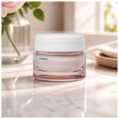 Korres Rose Sauvage d'Apothicaire Crème Intense Illuminatrice Peaux Sèches à Très Sèches 40 ml
