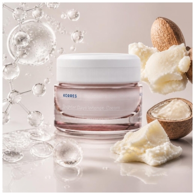 Korres Rose Sauvage d'Apothicaire Crème Intense Illuminatrice Peaux Sèches à Très Sèches 40 ml