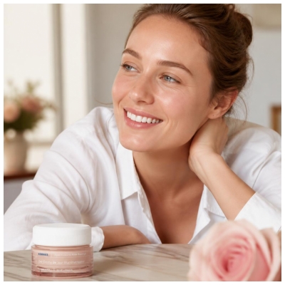 Korres Rose Sauvage Gel-Crème de Jour Illuminateur 40 ml