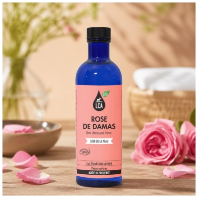 LCA Eau Florale de Rose de Damas Éclat du Teint Bio 200 ml