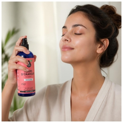 LCA Eau Florale de Fleurs d'Oranger Apaisante Peaux Délicates Bio 200 ml
