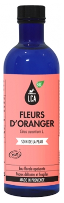 LCA Eau Florale de Fleurs d'Oranger Apaisante Peaux Délicates Bio 200 ml
