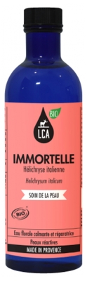 LCA Eau Florale d'Immortelle Peaux Réactives Bio 200 ml