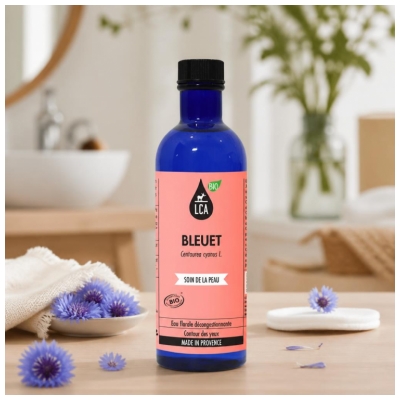 LCA Eau Florale de Bleuet Décongestionnante Yeux Bio 200 ml