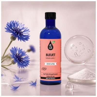 LCA Eau Florale de Bleuet Décongestionnante Yeux Bio 200 ml