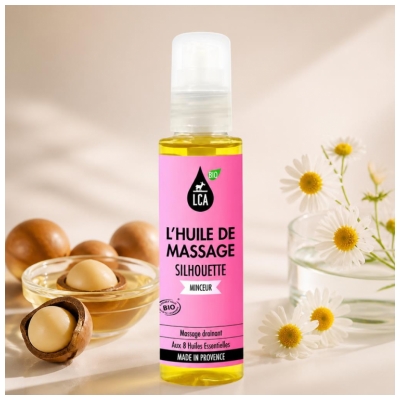 LCA L'Huile de Massage Silhouette Minceur Drainant Bio 100 ml