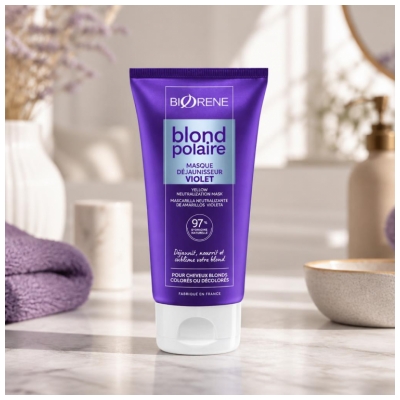 Biorène Blond Polaire Déjaunisseur Soin Violet 150 ml