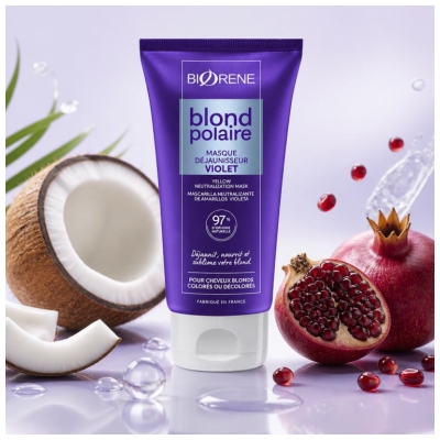 Biorène Blond Polaire Déjaunisseur Soin Violet 150 ml