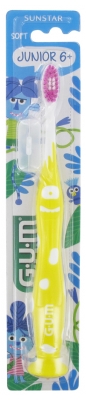 Gum Brosse à Dents Junior 6+ - Couleur : Jaune