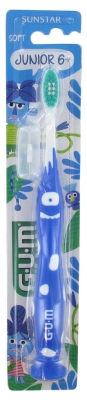 Gum Brosse à Dents Junior 6+ - Couleur : Bleu
