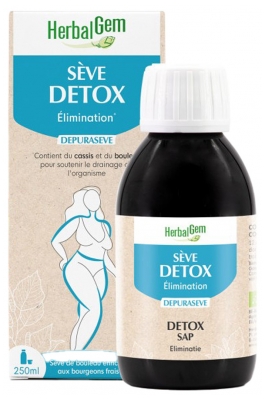 HerbalGem Sève Detox Élimination Bio 250 ml