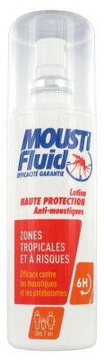 Moustifluid Lotion Haute Protection Zones Tropicales et à Risques 100 ml