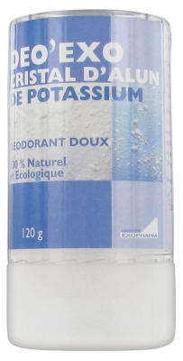 Exopharm Deo'Exo Cristal d'Alun 120 g en Présentoir