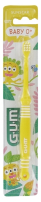Gum Brosse à Dents Baby 0+ - Couleur : Jaune
