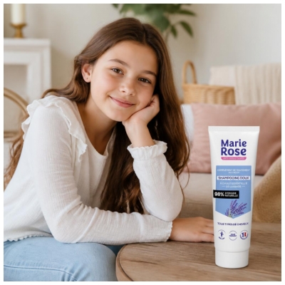 Marie Rose Shampooing Doux à l'Huile Essentielle de Lavande 250 ml