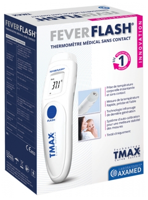 Feverflash Thermomètre Sans Contact à Infrarouge T-Max 50