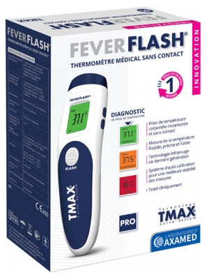 Feverflash Thermomètre Sans Contact à Infrarouge T-Max 55