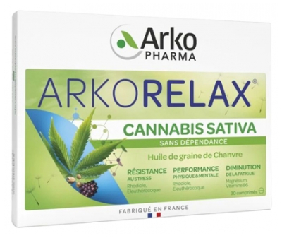 Arkopharma Arkorelax Cannabis Sativa 30 c P