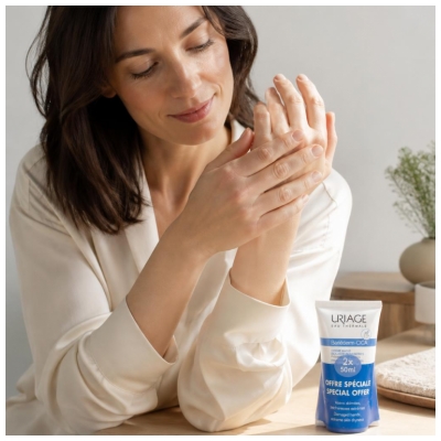 Uriage Bariéderm Crème Mains Isolante Réparatrice 2 X 50 ml