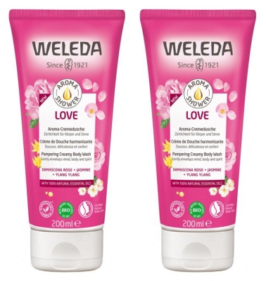 Weleda Aroma Shower Love Lot de 2 x 200 ml
