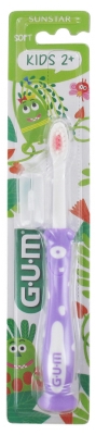 GUM Brosse à Dents Enfant Kids 901 - Couleur : Violet