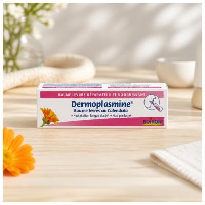 Boiron Dermoplasmine® Baume Lèvres au Calendula Tube de 10 g