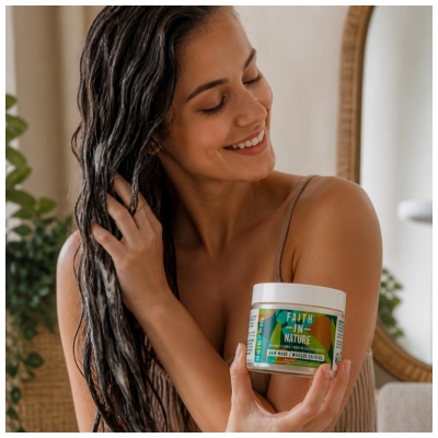 Faith in Nature Masque Capillaire Coco et Beurre de Karité 300 ml
