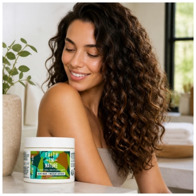 Faith in Nature Masque Capillaire Coco et Beurre de Karité 300 ml