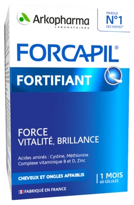 Arkopharma Forcapil Fortifiant 60 gélules