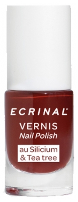 Ecrinal Vernis Silicium + Tea Tree Rose Perle 5 ml - Couleur : Terracotta