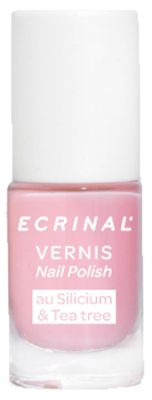 Ecrinal Vernis Silicium + Tea Tree Rose Perle 5 ml