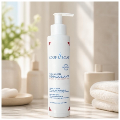 Coup d'Éclat Huile Démaquillante Lactée 200 ml